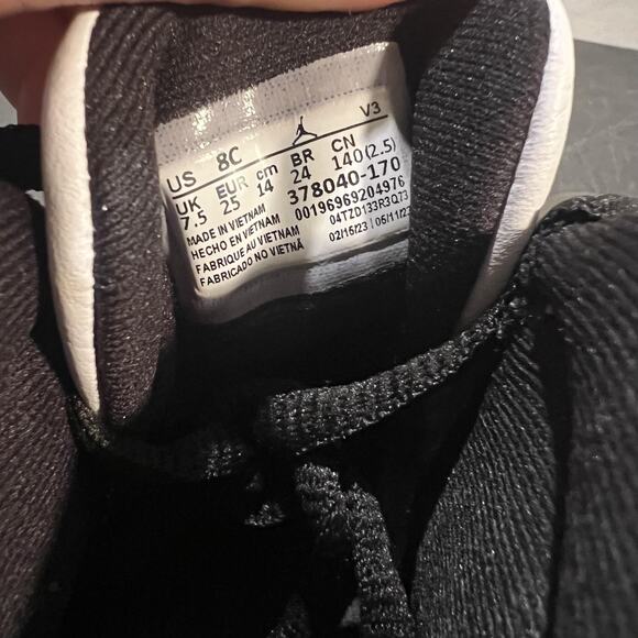 Jordan 11 Retro DMP Gratitude Shoes Toddler 8C Black White Gold 378040-170 Baby - Picture 9 of 9